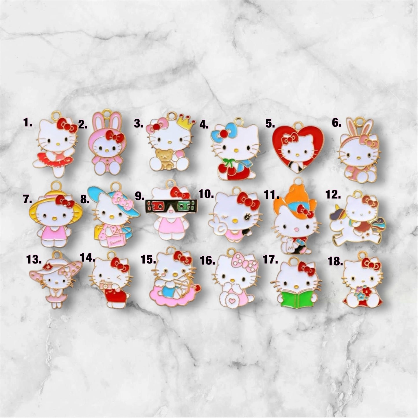 Hello Kitty Charms (Add-on)